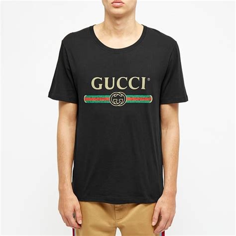 gucci fake shirt buy|vintage Gucci logo t shirt.